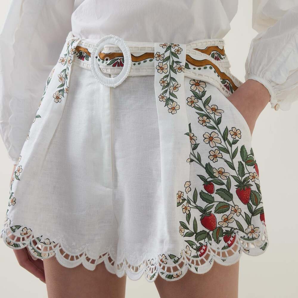 FARM Rio Fruit Beauty Linen Richelieu Running Shorts